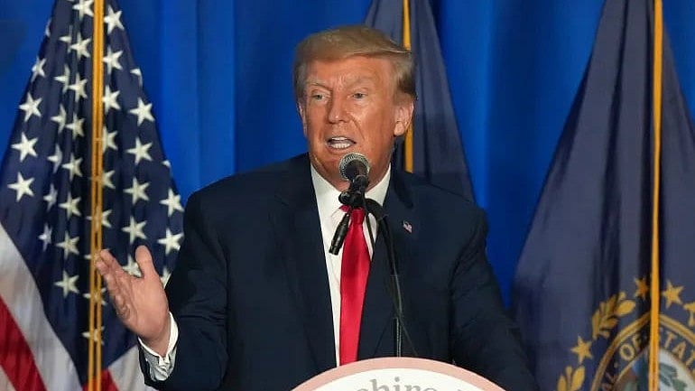 US President Donald Trump - AP